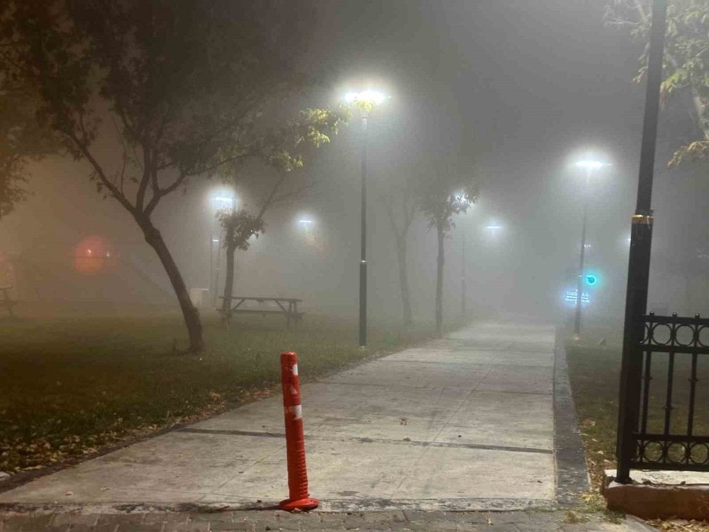 1730543172 300 Muratlida Yogun Sis Gorus Mesafesi 20 Metre Tekirdağ’da gece sis etkili oldu! Göz gözü görmedi