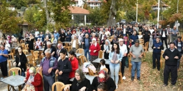 Köyçeğiz'de Bereket ve şükür yemeği sonra yağmur duası yapıldı