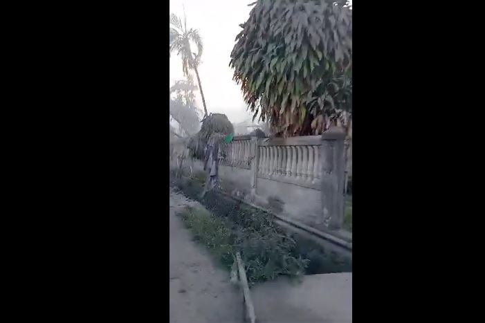 Yangın meydana gelen köylerden biri