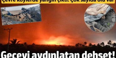 Lewotobi Laki-Laki Yanardağı gece 2 kere patladı: Köylerde yangın çıktı: 10 ölü