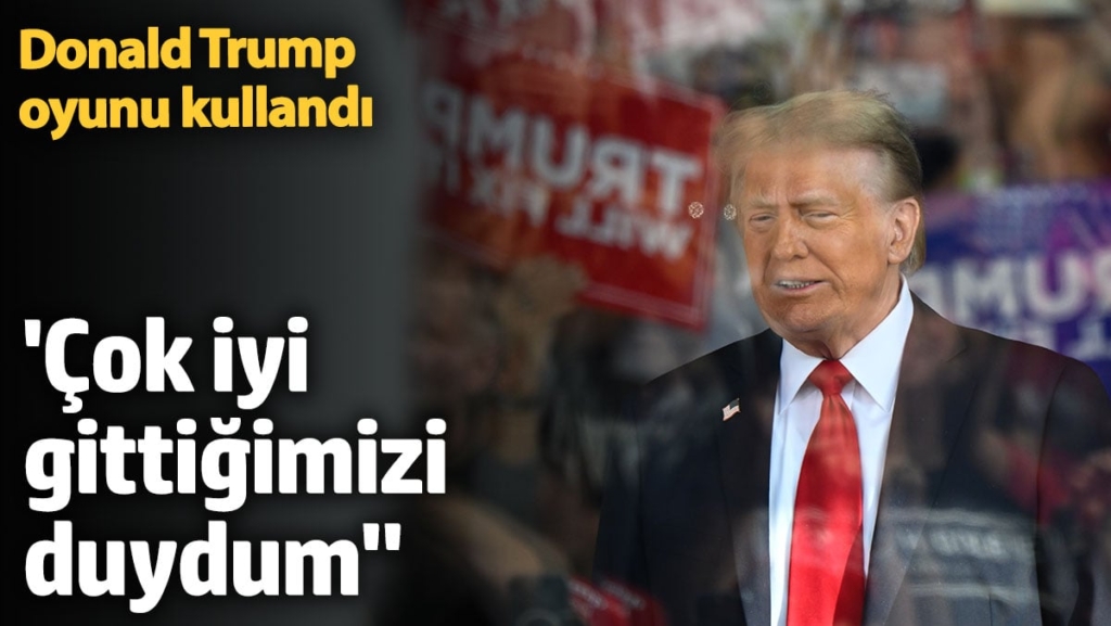 Cumhuriyetçi Parti Başkan Adayı Trump oyunu kullandı