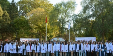 Beyaz Önlük Giyme Töreni'nde Mesleğe İlk Adım