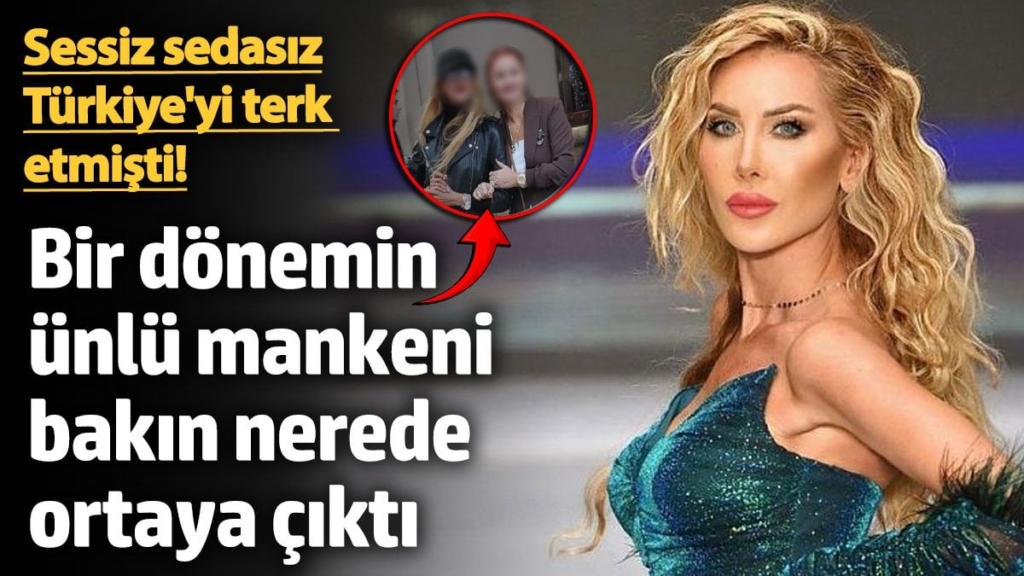 Sessiz sedasız Türkiye'yi terk etmişti! Gizem Özdilli bakın nerede ortaya çıktı