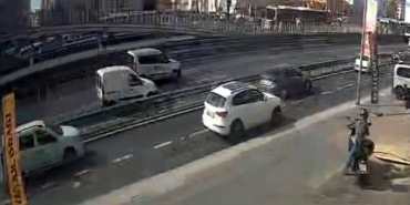 Avcılar'da motosiklet kazası