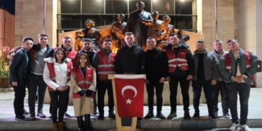 Giresun’da Ata'ya saygı nöbeti tutuldu