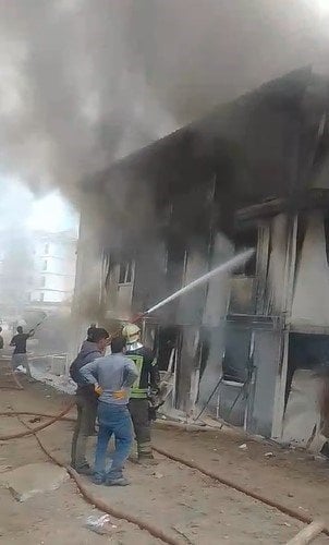 Yangın görüntüleri