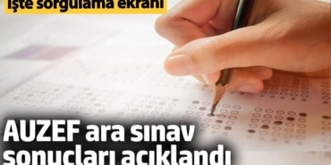 AUZEF sınav sonuçları açıklandı! İşte 2024 İstanbul Üniversitesi AUZEF vize sınav sonuçları sorgulama ekranı
