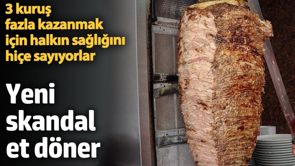 İfşa listesinde yeni skandal et döner! Bakın bu kez ne yedirmişler