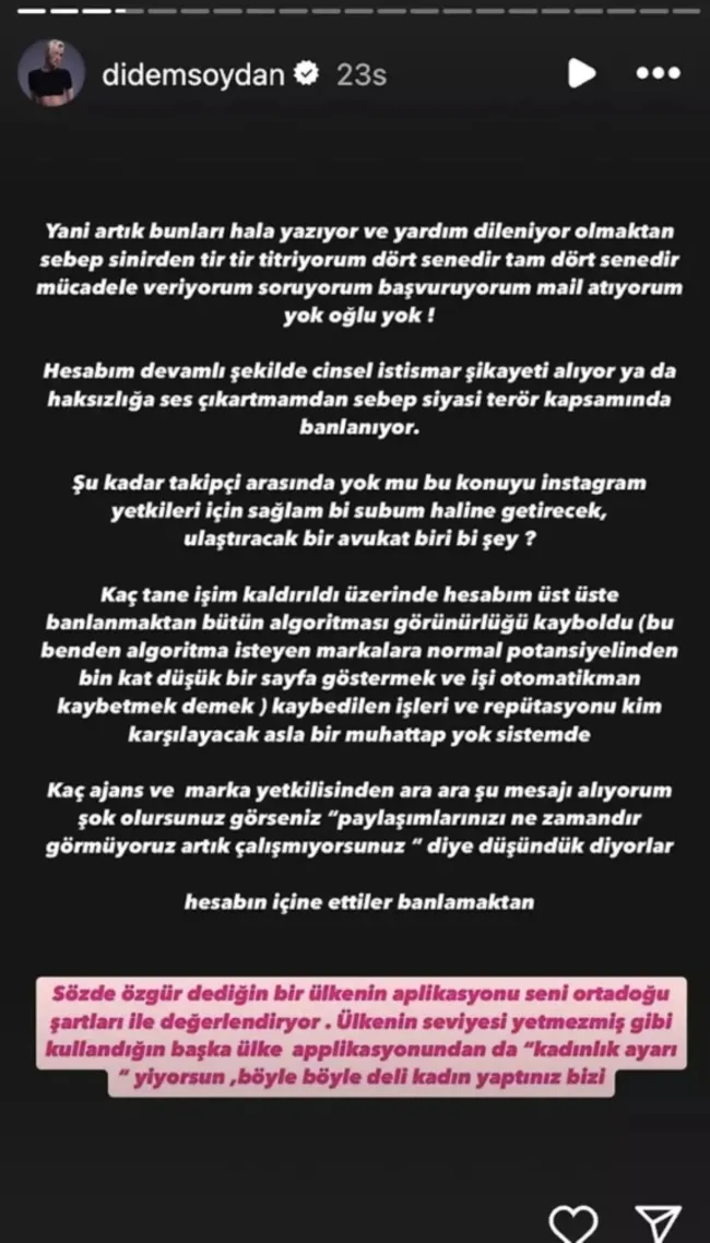 1731569040 775 Didem Soydanin Instagram Cigligi Hesabi Banlandi.webp Didem Soydan