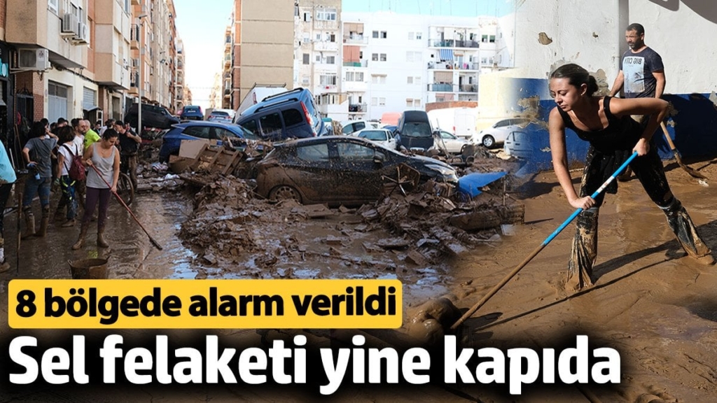 İspanya'nın 8 özerk bölgesinde şiddetli yağış alarmı verildi! Sel yine kapıda