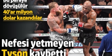 Mike Tyson ile You Tuber Jake Paul arasındaki boks maçının galibi belli oldu