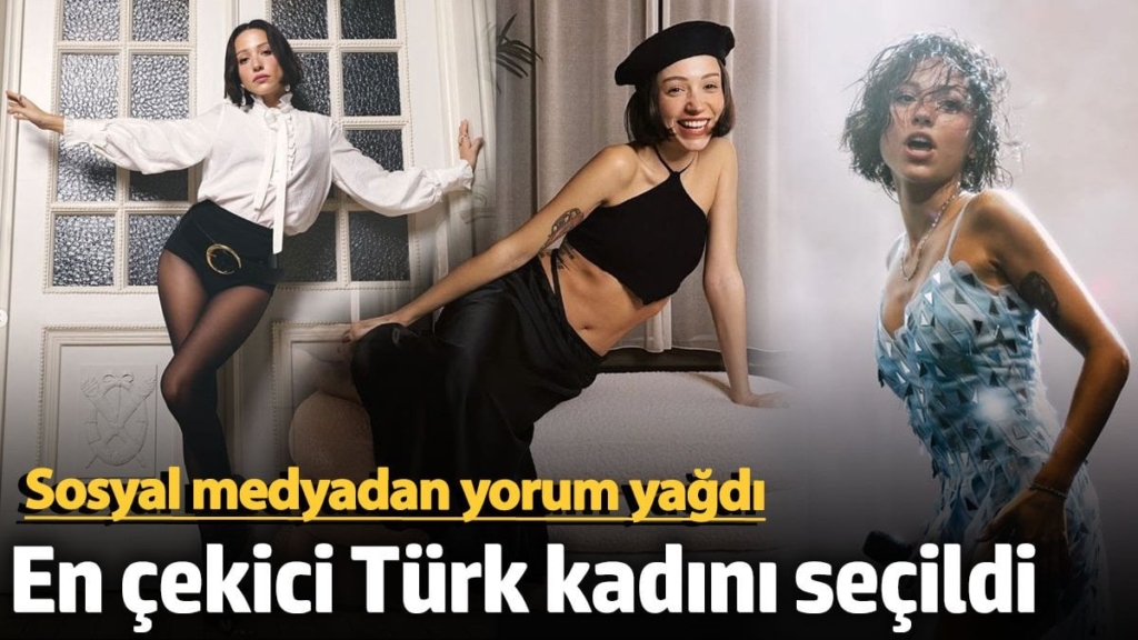 Zeynep Bastık en çekici Türk kadını seçildi... Sosyal medyadan yorum yağdı