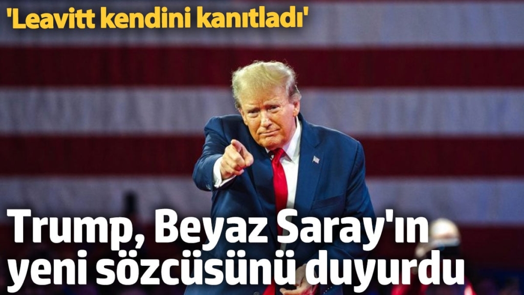Donald Trump açıkladı, 'Beyaz Saray'ın sesi' belli oldu