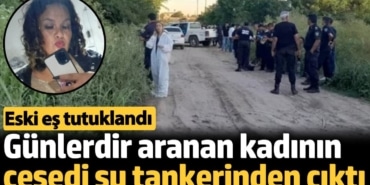 Günlerdir aranan Xoana Edith Escobar adlı kadının cesedi su varilinin içinde bulundu