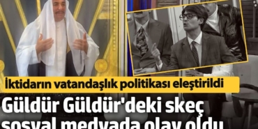 Güldür Güldür Show’dan ders niteliğinde skeç: Bu vatan bir günde kurulmadı