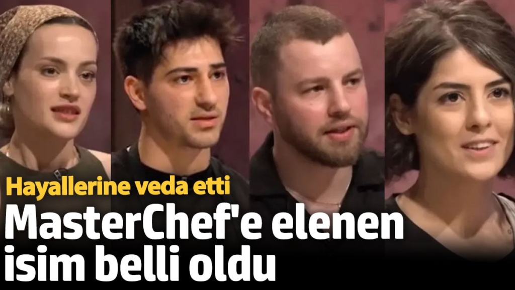 MasterChef'e bu hafta elenen isim belli oldu. Ezgi yarışmaya veda etti