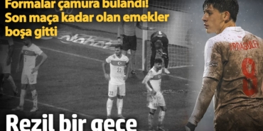 Karadağ üç golle kazandı. Gergin geçen maçta Türkiye istediğini alamadı