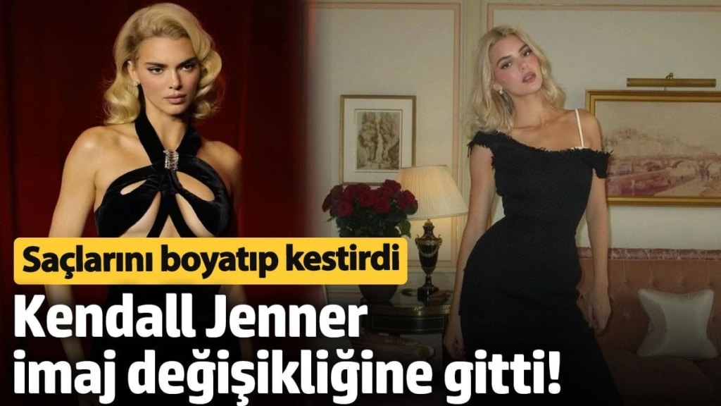 Kendall Jenner imaj değişikliğine gitti! Pozlarına beğeni yağdı