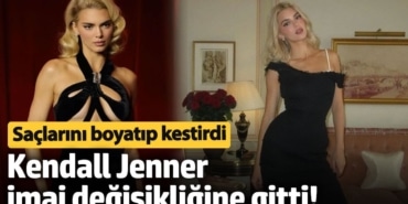 Kendall Jenner imaj değişikliğine gitti! Pozlarına beğeni yağdı
