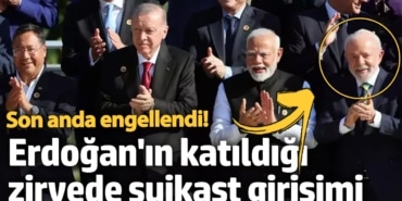Cumhurbaşkanı Erdoğan G20 Zirvesi için gitmişti... Brezilya'da suikast iddiası!