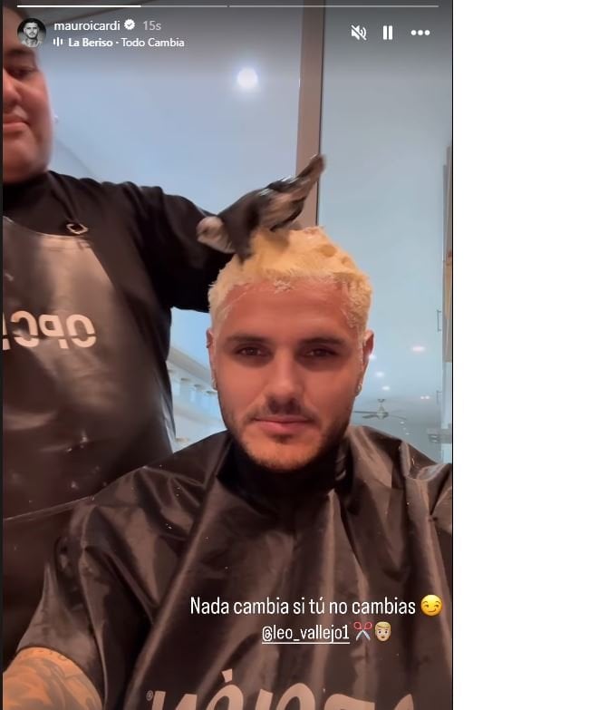 1732456848 752 Icardinin Zorlu Gunleri Sac Rengini Degistirdi Icardi'nin Saçları