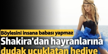 Shakira bir hayranına çekilişke Lamborghini Urus’u hediye edecek