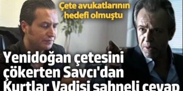 Yenidoğan çetesini çökerten Savcı Yavuz Engin'den kendisi hedef alan sanık avukatlarına Kurtlar Vadisi sahneli cevap