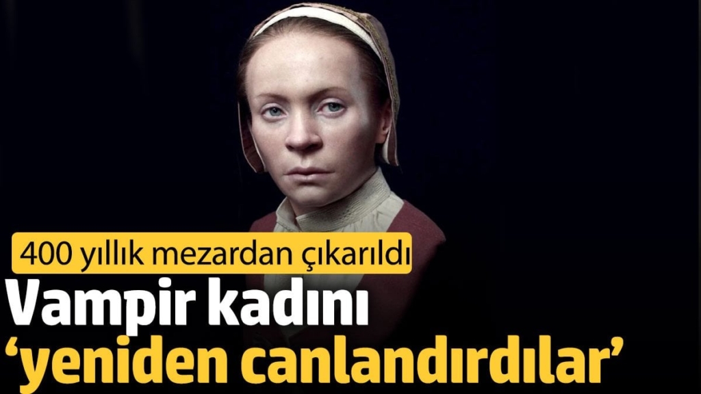 Vampir kadını ‘yeniden canlandırdılar’. 400 yıllık mezardan çıkarıldı