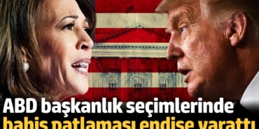 ABD başkanlık seçimlerinde bahis patlaması endişe yararttı
