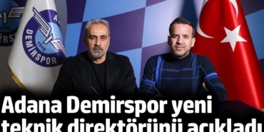 Adana Demirspor yeni teknik direktörünü açıkladı