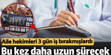 Aile Hekimleri 5 Gün Daha İş Bırakıyor!