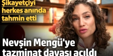 Nevşin Mengü'ye tazminat davası açıldı!