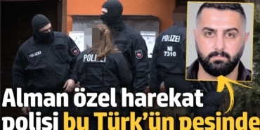 Alman özel harekat polisi Türk asıllı Erhan Öz'ün peşinde