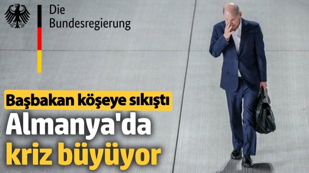Almanya'da kriz büyüyor: Olaf Scholz köşeye sıkıştı