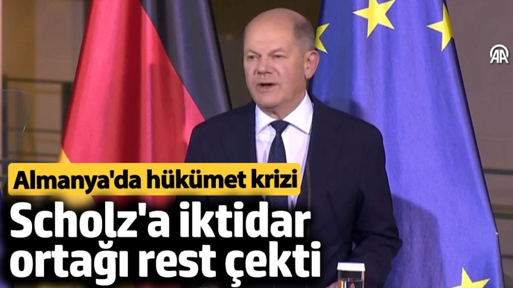 Almanya'da hükümet krizi. Scholz'a iktidar ortağından rest