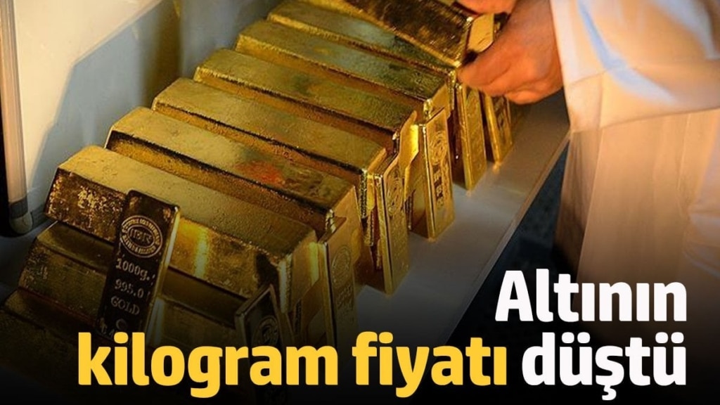 Altının kilogram fiyatı düştü