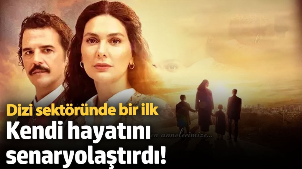 Dizi sektöründe bir ilk!  Kendi hayatını senaryolaştırdı