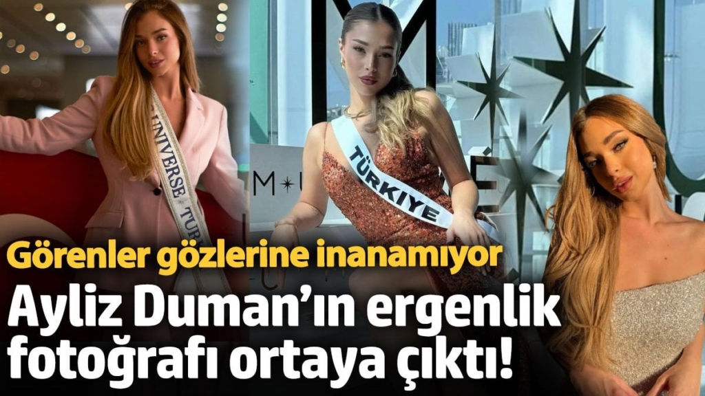 Ayliz Duman’ın ergenlik fotoğrafı ortaya çıktı! Görenler gözlerine inanamıyor