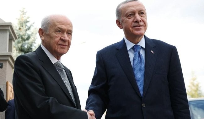 Bahçeli Açıklamada Bulunuyor