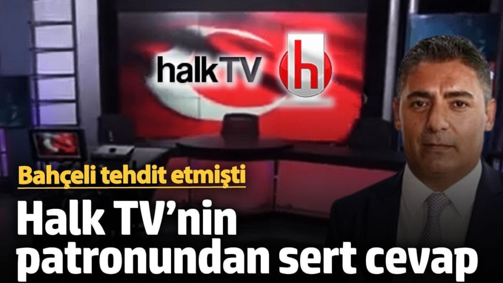 MHP Genel Başkanı Bahçeli'nin tehdit ettiği Halk TV’nin patronu Cafer Mahiroğlu'ndan sert cevap