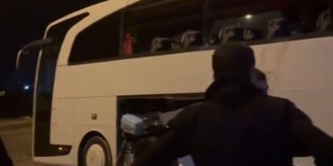 Bandırma’da otobüs ile kamyon çarpıştı. Yaralılar var