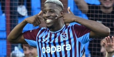 Trabzonspor'u sırtlıyor! Takımın gol yükü Banza'da