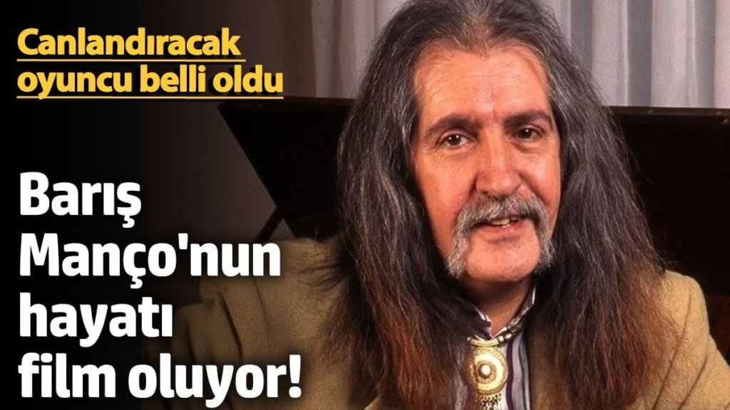 Barış Manço'nun hayatı film oluyor!  Canlandıracak oyuncu belli oldu