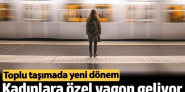 Almanya toplu taşıma güvenliği için kadınlara özel vagonu tartışıyor