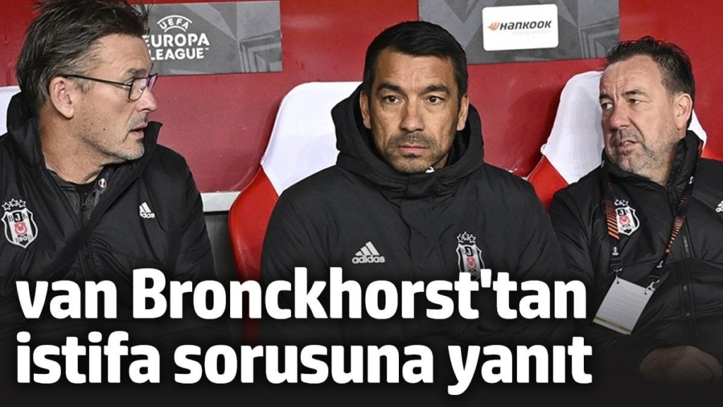 Giovanni van Bronckhorst'tan istifa sorusuna yanıt