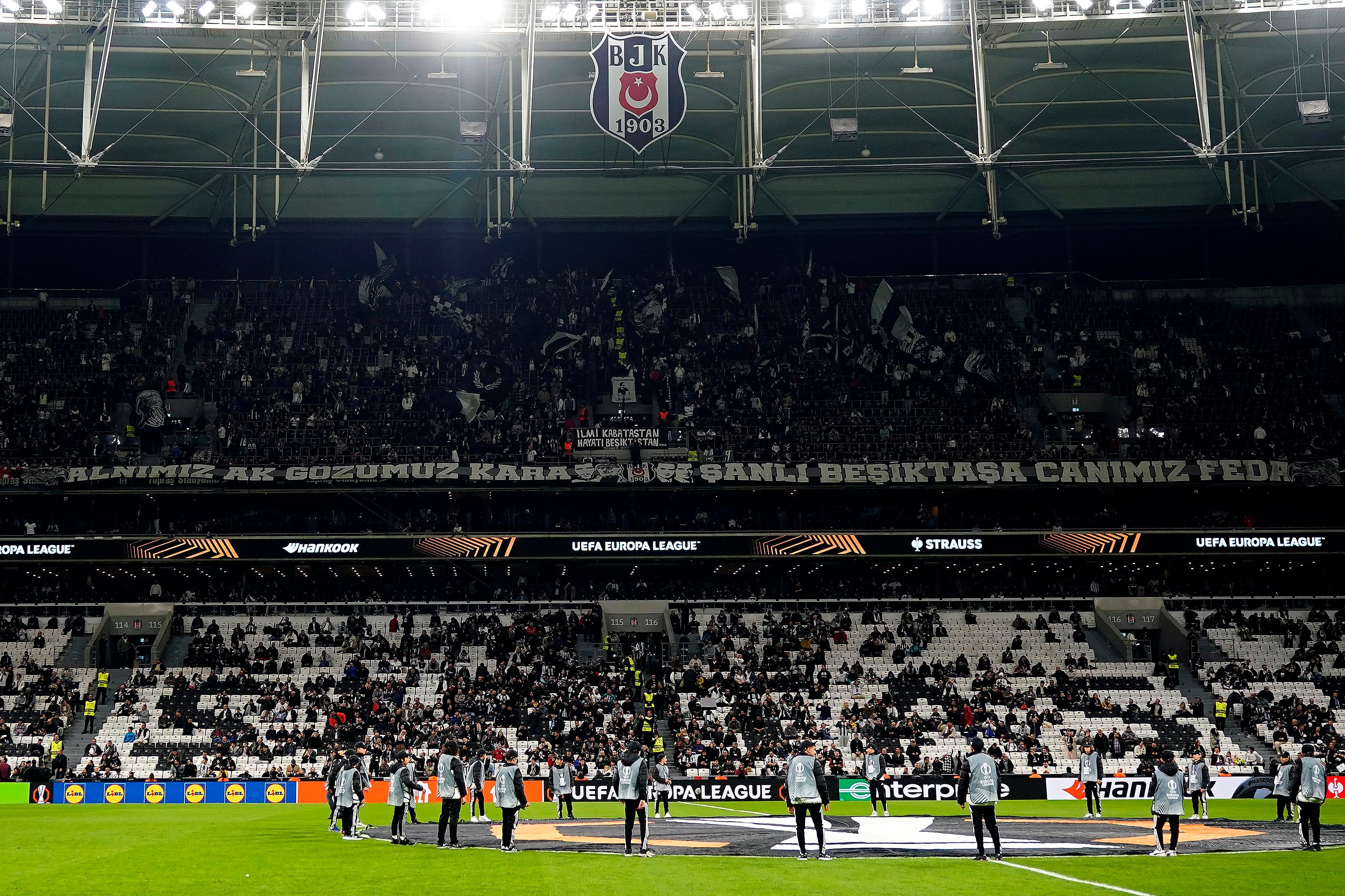 Beşiktaş - Malmö Maç Görüntüsü