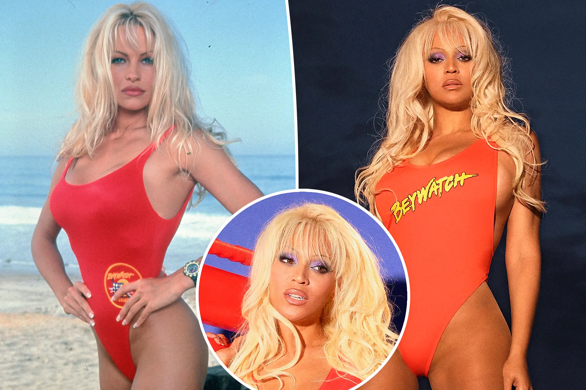 Beyoncé ve Pamela Anderson Kostüm Paylaşımı