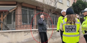 Bursa'da kaza geçiren şahıs moral vermesi için polis yakınını aradı