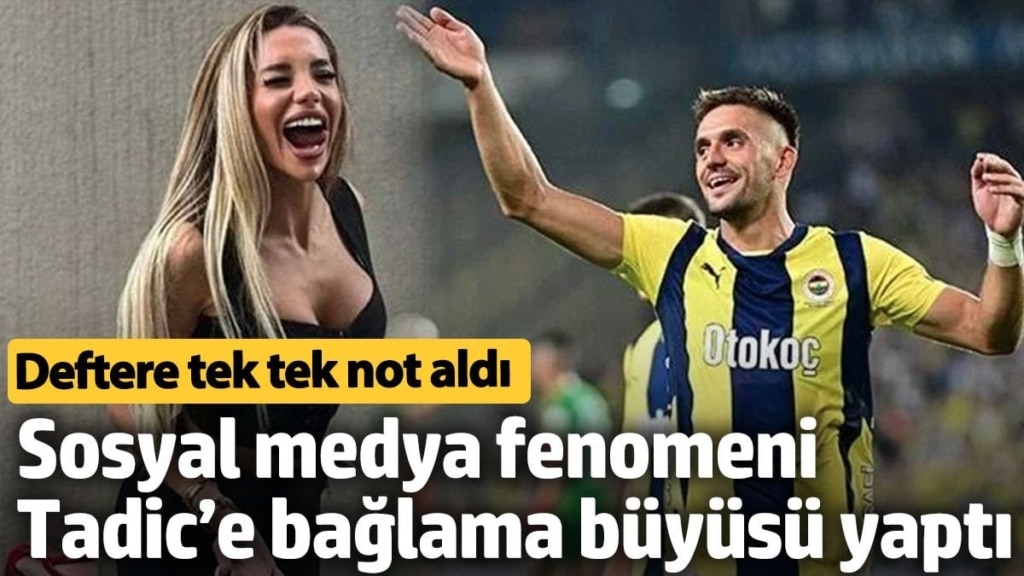 Sosyal medya fenomeni, Tadic’e bağlama büyüsü yaptı. Deftere tek tek not aldı