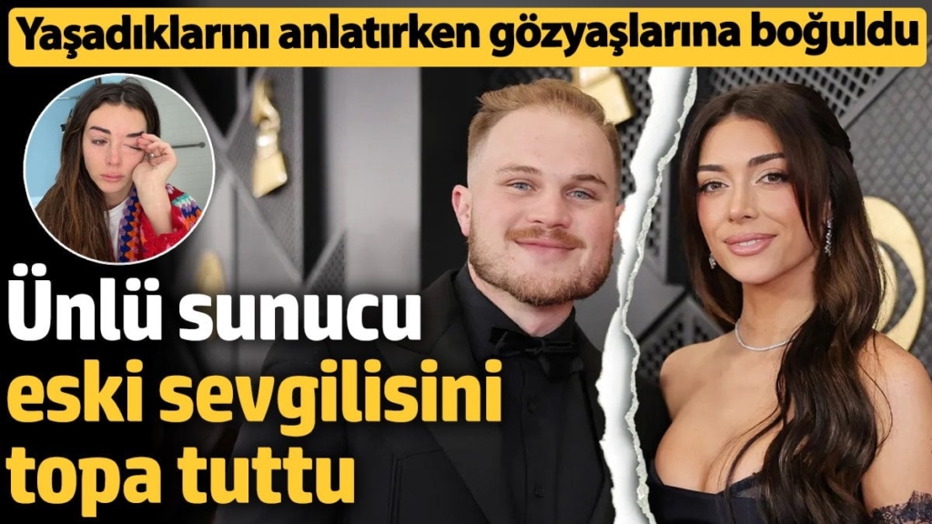 Ünlü sunucu eski sevgilisini topa tuttu: Yaşadıklarını anlatırken gözyaşlarına boğuldu